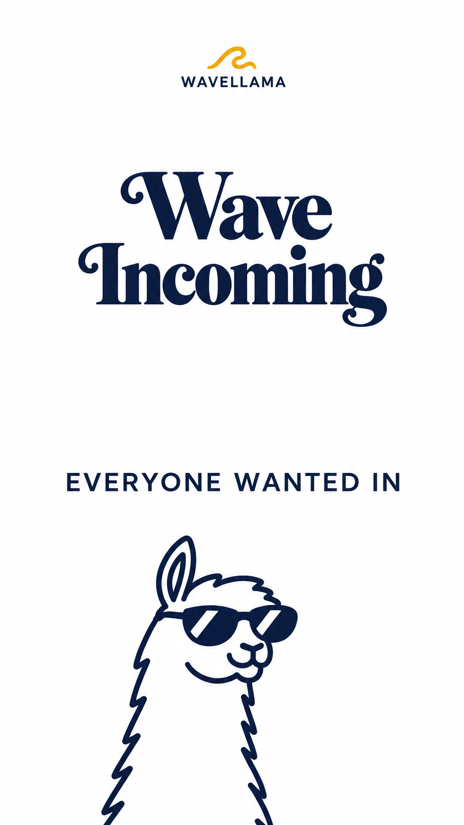 Wave Incoming